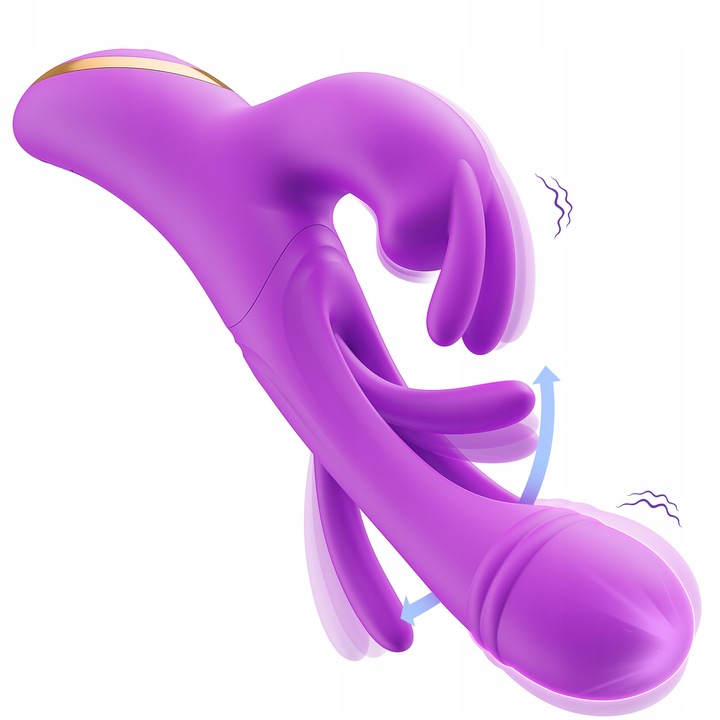 Trzepoczący wibrator Dildo dla kobiet 12 wibracji