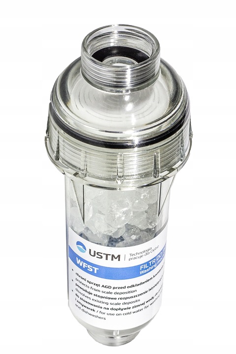 FILTR WODY PRALKOWY DO PRALKI ZMYWARKI DWUSTOPNIOWY OCHRONY AGD WFST