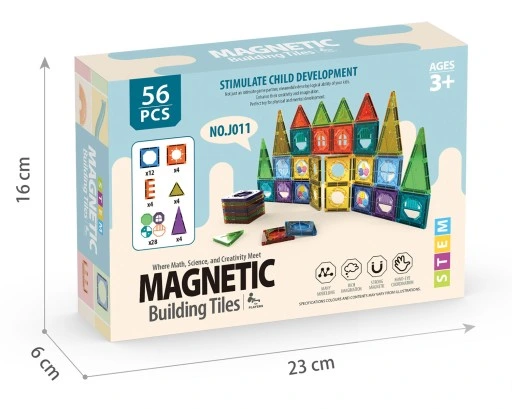 KLOCKI MAGNETYCZNE KONSTRUKCYJNE DUŻE PANELE 3D