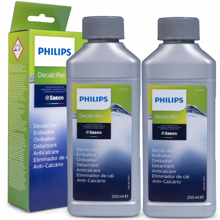 ZESTAW 2x250ml Odkamieniacz do ekspresu PHILIPS SAECO CA6700/10