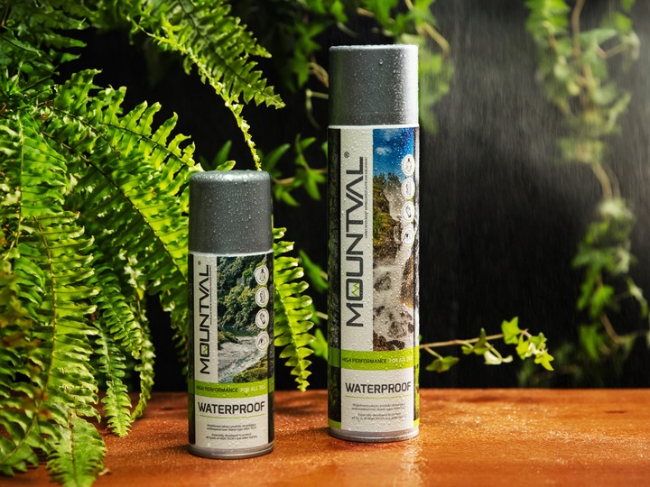 Impregnat do butów i odzieży turystycznej Mountval