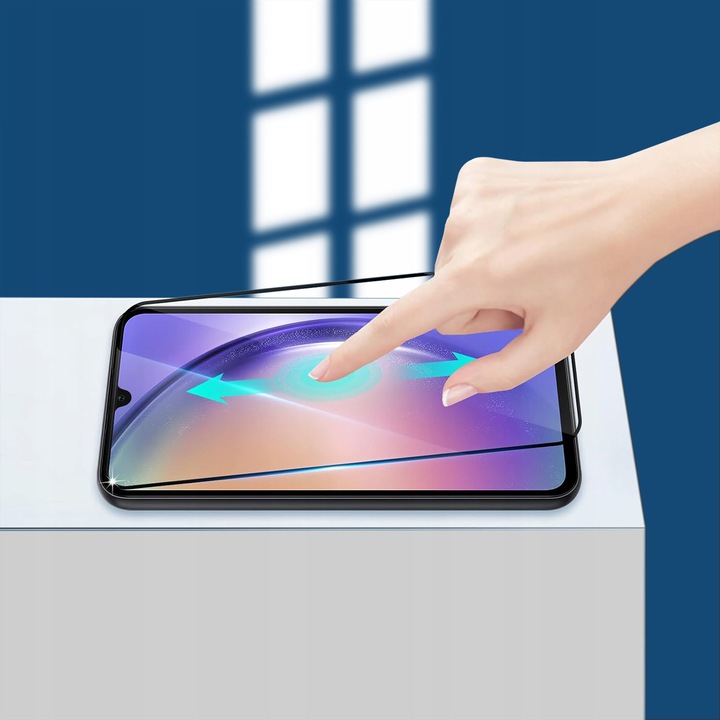 3x SZKŁO NA CAŁY EKRAN do Samsung A15 | M15 SZYBKA 5D zestaw 3 sztuk