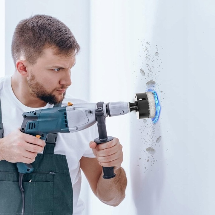 OTWORNICA DIAMENTOWA KORONKA WIERTŁO 68mm M14 DO GRES PŁYTEK GLAZURY