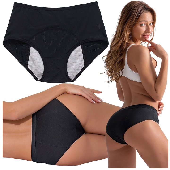 MAJTKI MENSTRUACYJNE Nieprzeciekające na Okres FIGI CHŁONNE DLA KOBIET