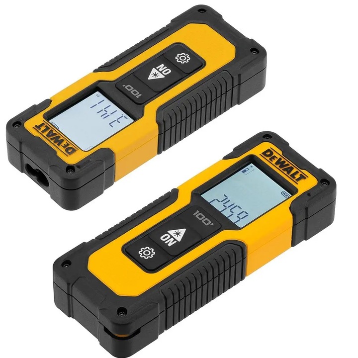Dalmierz DeWalt DWHT77100 Laserowy Miernik Odległości Laser LCD 30 m