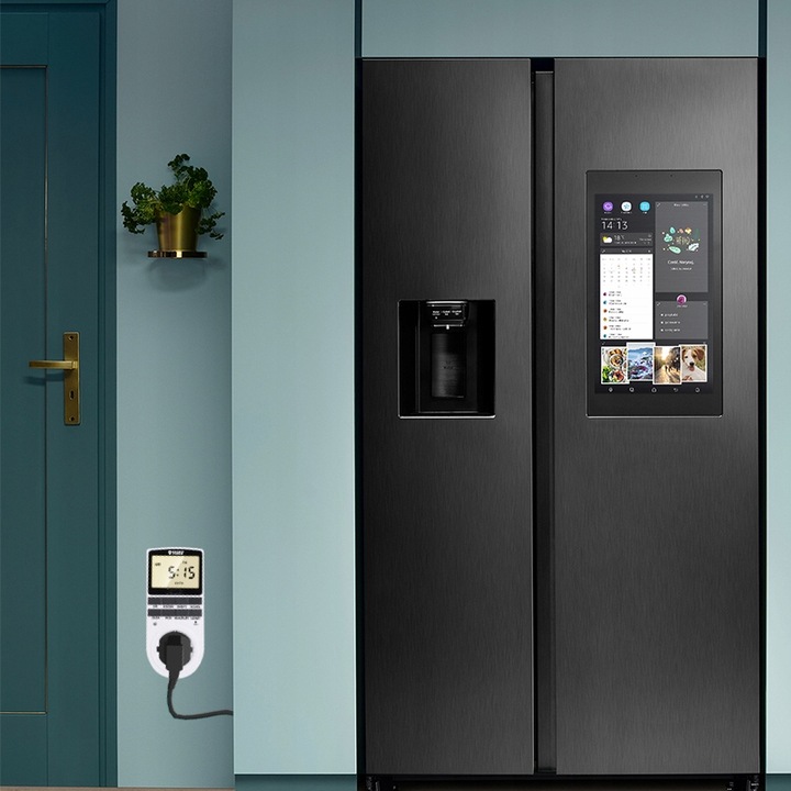 Programator Czasowy Timer Włącznik Wyłącznik Cyfrowy Wyświetlacz LCD Zegar