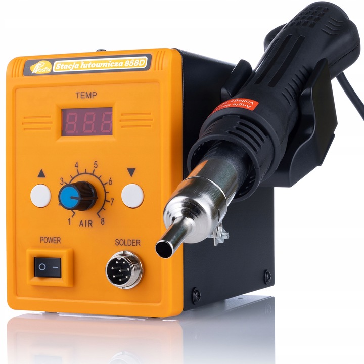 SPAWARKA ZSZYWACZ DO PLASTIKU 858D SPOIWO DO SPAWANIA PLASTIKU ABS PP