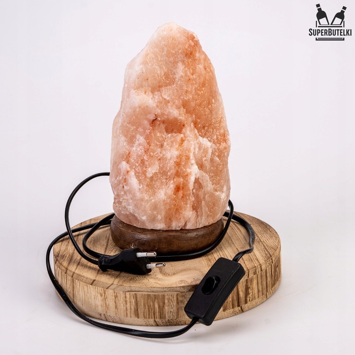 LAMPA SOLNA 2-3 kg lampka NOCNA sól himalajska JONIZATOR naturalna z soli