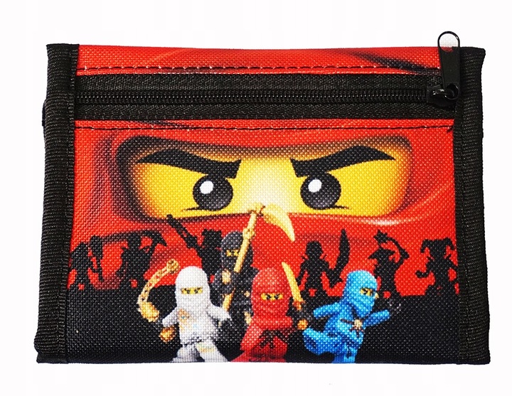 ZESTAW Portfel sportowy + Saszetka nerka NINJAGO