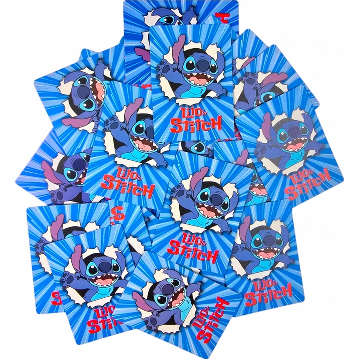 ETUI NA KARTY LILO I STICH + 45 KART LILO I STICH KOLEKCJONERSKIE