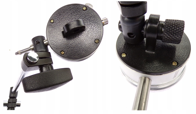 CZUJNIK ZEGAROWY 0-10 0,01 DO SPRAWDZANIA BICIA + UCHWYT STATYW MAGNETYCZNY