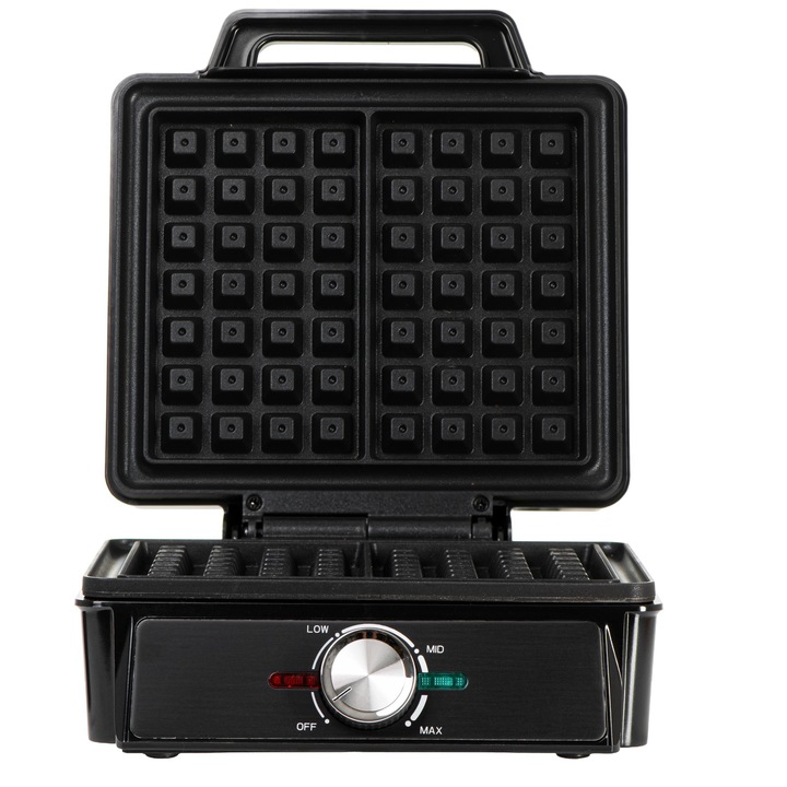 GOFROWNICA 2000W XXL 2 Duże Gofry Regulacja Temperatury NON-STICK