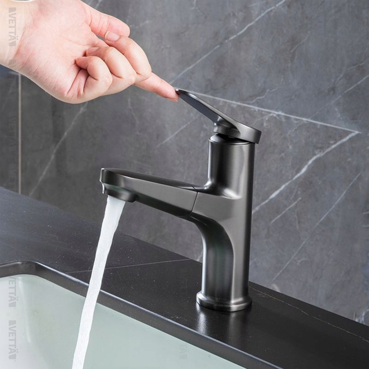 Bateria stojąca VETTÄ umywalkowa WYCIĄGANA kran do umywalki zlewu