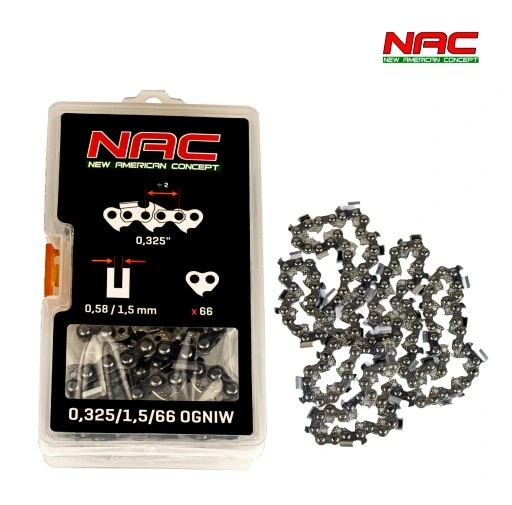 PROWADNICA DO PIŁY 16" NAC + ŁAŃCUCH ORYGINAŁ