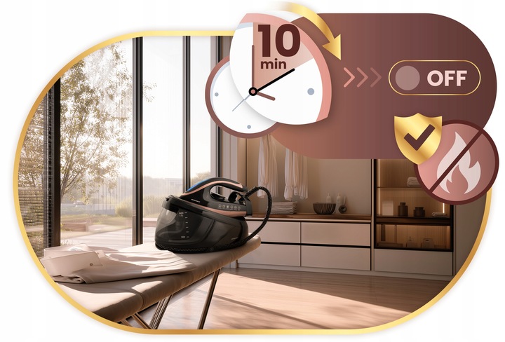 STACJA PAROWA GENERATOR PARY ŻELAZKO 3000W MOCNA CERAMICZNA POWŁOKA