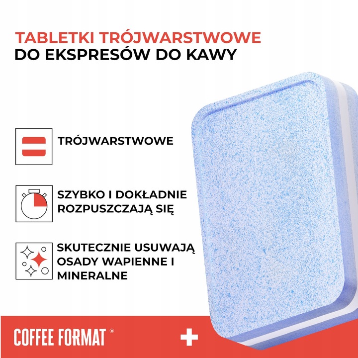 Coffee Format Zamiennik tabletek odkamieniających Siemens TZ80002 12
