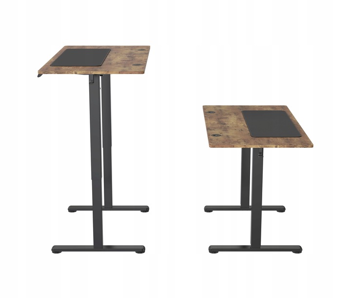 BIURKO ELEKTRYCZNE GAMINGOWE REGULOWANE 120 CM REGULACJA WYSOKOŚCI