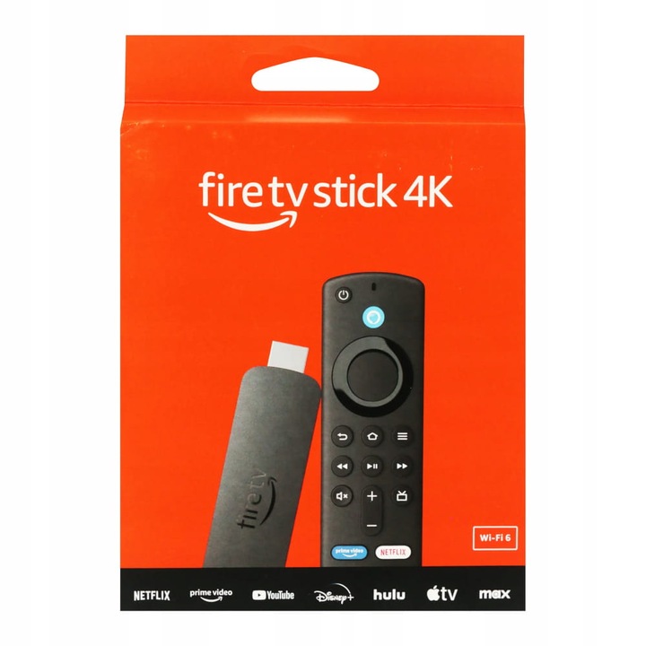 Amazon Fire TV Stick 4K 2024 PL Odtwarzacz multimedialny NETFLIX HBO