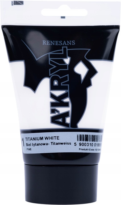 Renesans A'kryl zestaw farb akrylowych 12x100 ml.