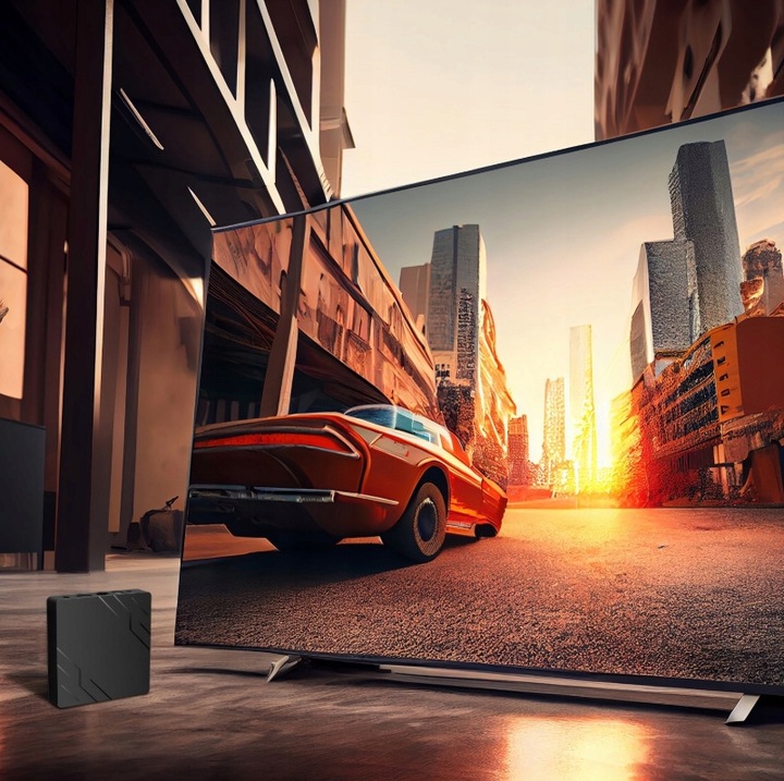 SMART BOX TV 4K 8K ANDROID TV 13 WIFI 6 BLUETOOTH 5 PRZYSTAWKA