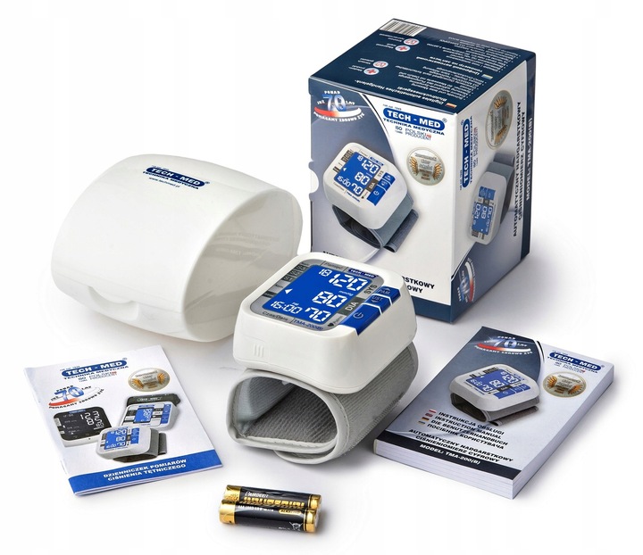 CIŚNIENIOMIERZ NADGARSTKOWY elektroniczny ETUI ARTYMIA AUTOMATYCZNY