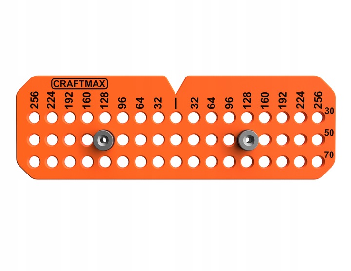 Szablon wzornik do uchwytów meblowych regulowany SUM-1