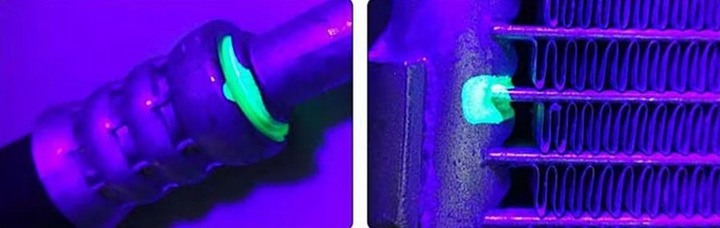 Barwnik UV fluorescencyjny A/C To Go 7,5 ml z adapterem na gaz R134a