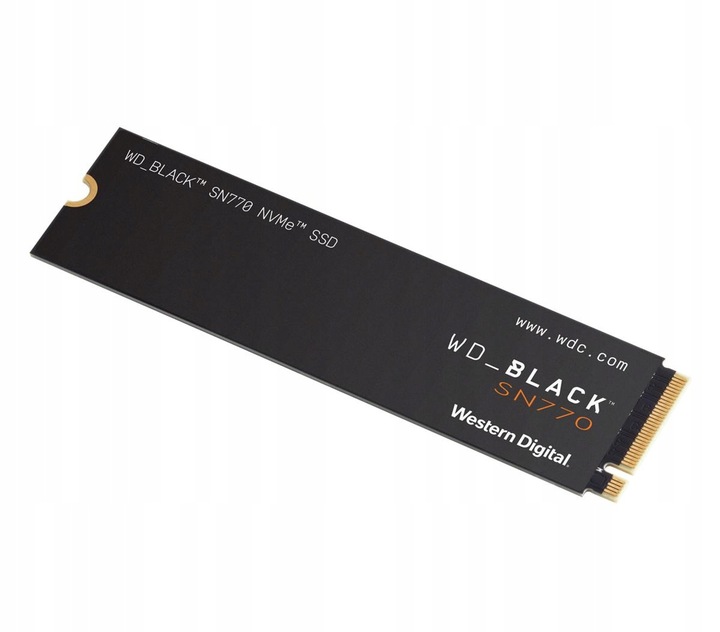 Dysk SSD WD Black SN770 1TB PCIe 4.0 M.2 NVMe WDS100T3X0E