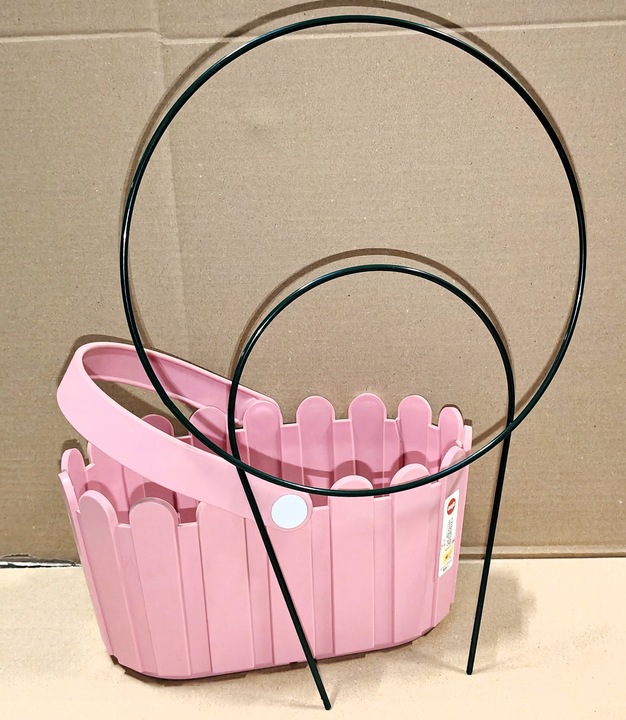 Podpora do kwiatów doniczkowych drabinka tyczka palik 3szt zielona storczyk