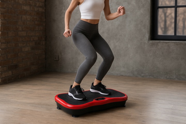 PLATFORMA WIBRACYJNA WIBRUJĄCA TRENINGOWA MASAŻER CAŁEGO CIAŁA VIBRO