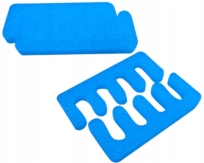 SEPARATORY PIANKOWE DO PEDICURE 200 SZT (100 PAR)