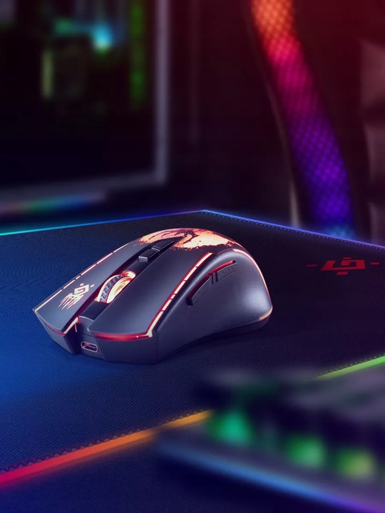 MYSZKA BEZPRZEWODOWA GAMINGOWA MYSZ DLA GRACZY USB DEFENDER Kronos GM-695