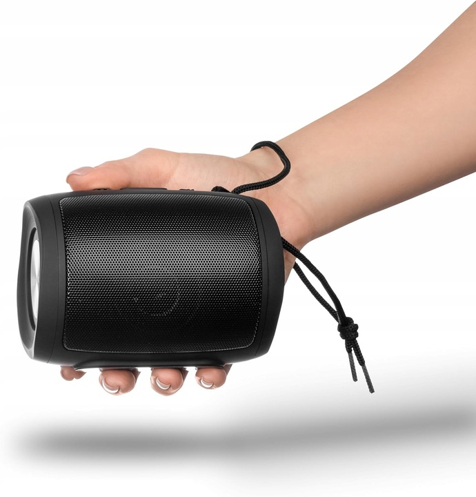 DEFENDER Przenośny Mini Głośnik Bluetooth 5.3 LED FM MP3 SD