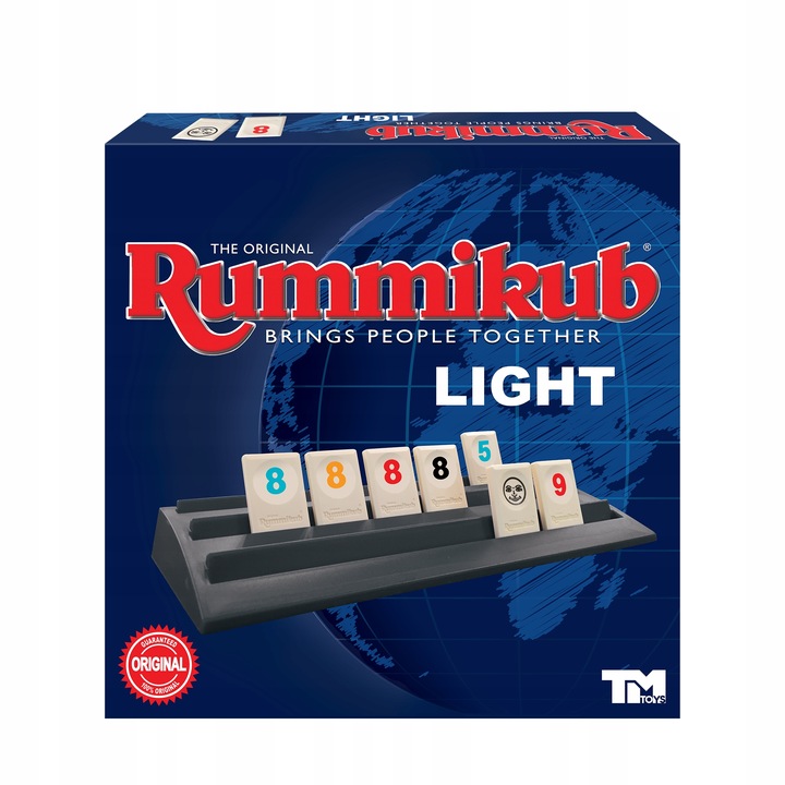 GRA RUMMIKUB LIGHT towarzyska gra logiczna