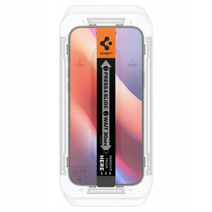 ZESTAW 2 SZT. SZKŁO HARTOWANE DO IPHONE 16 PRO SPIGEN EZ FIT Z APLIKATOREM