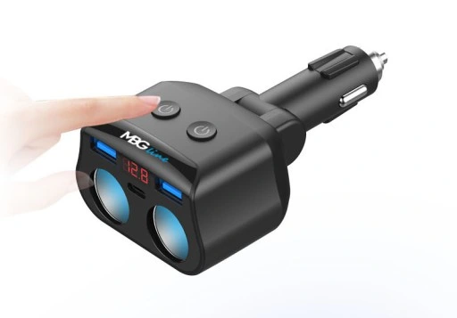 ROZDZIELACZ GNIAZDA ZAPALNICZKI 12-24V 3xUSB QC PD