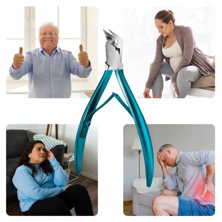 Cęgi Do Wrastających Paznokci Podologiczne Profesjonalne Obcinacz Prosty