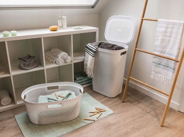 Kosz duży uniwersalny na pranie bieliznę CURVER pojemnik na ubrania