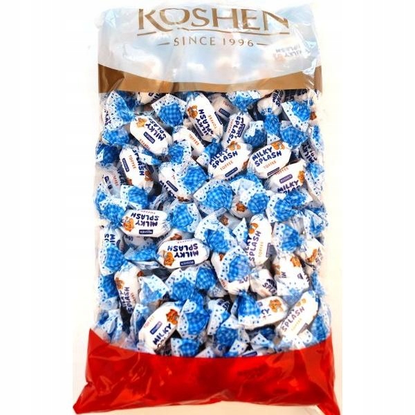 CUKIERKI MILKY SPLASH TOFFI ROSHEN 1 kg