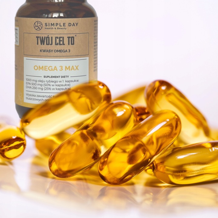 Suplement diety Twój Cel To Omega 3 Max 60 kapsułek