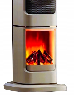 Grzejnik Wentylator podłogowy Farelka 2000W MOCNY TERMOWENTYLATOR 2W1 3D