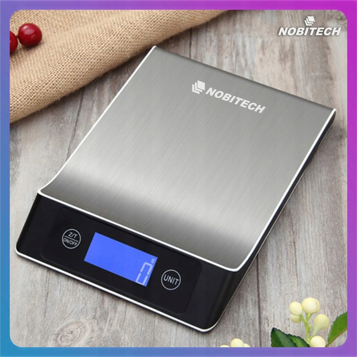 WAGA KUCHENNA ELEKTRONICZNA LCD 7 JEDNOSTEK 10KG/1G STAL NIERDZEWNA