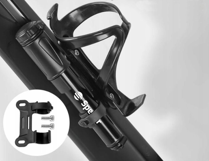 Pompka rowerowa hulajnoga uchwyt na ramę ręczna aluminium Mała 7bar SPECTER