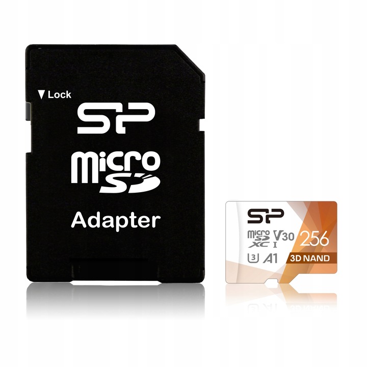 Karta SP Silicon Power 256GB Superior Pro MicroSD High Speed z adapterem