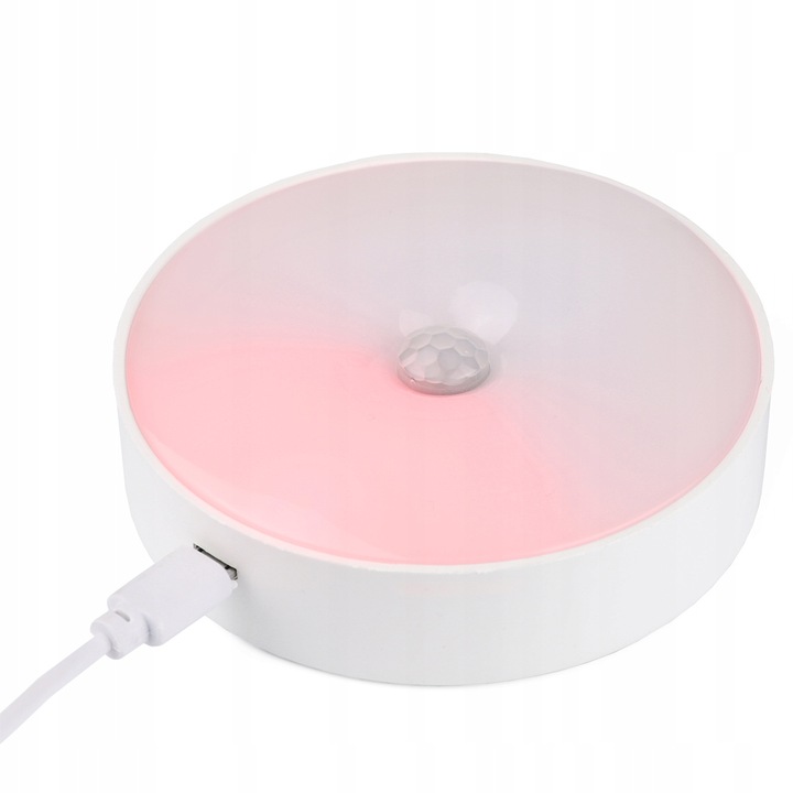 BEZPRZEWODOWA LAMPKA NOCNA LED Z CZUJNIKIEM RUCHU