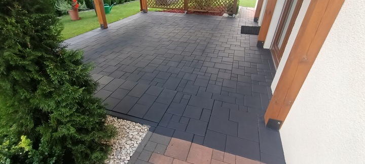 Barwiący IMPREGNAT farba kostki brukowej i elementów z BETONU 5l antracyt