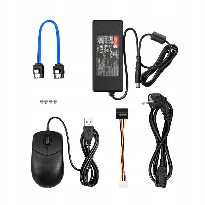 Zestaw Monitoringu IP DAHUA 6 Kamer 4Mpx Dzień/Noc Kolor Rejestrator 2TB