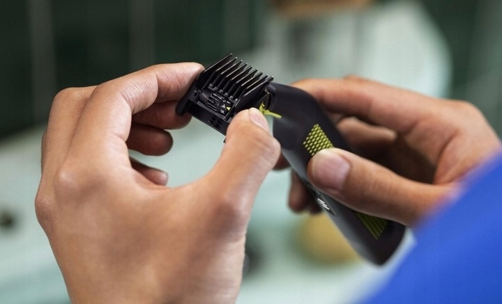 GOLARKA PHILIPS ONEBLADE QP6506/15 DWUSTRONNE OSTRZA WSKAŹNIK BATERII