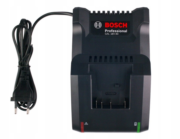 Ładowarka do akumulatorów 18V i 14,4V GAL 18V-40 BOSCH - 60 minutowa