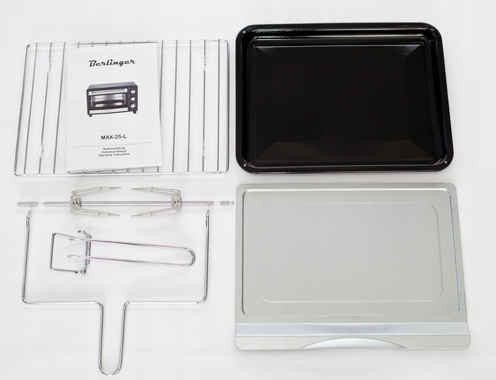 Mini piekarnik 25L - suszarka do grzybów - termoobieg rożno światło